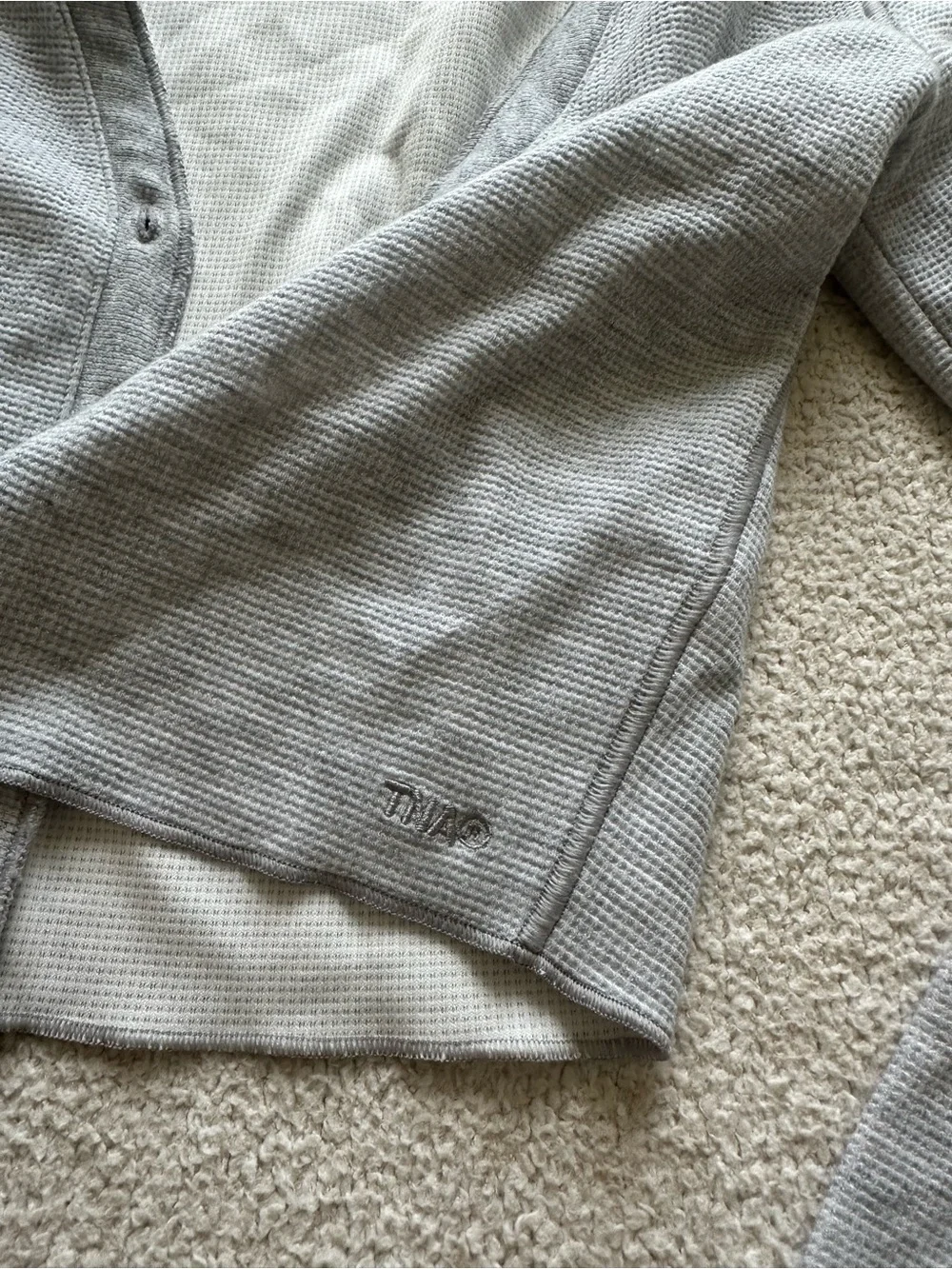 Aritzia TNA Wafflex Stopover Long Sleeve